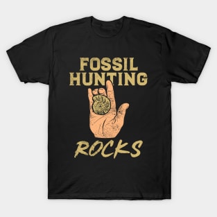 Fossil Hunting Rocks T-Shirt